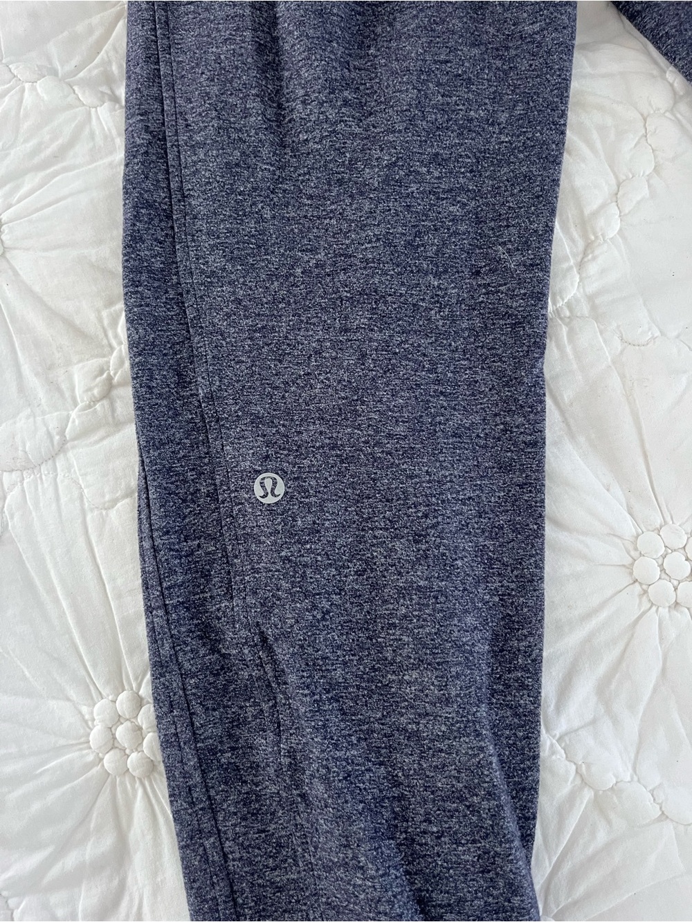 lululemon athletica Heathered Navy/Gray Leggings